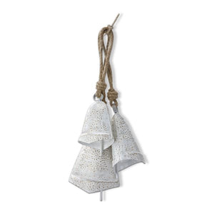 Antique White & Gold Balsam Bell