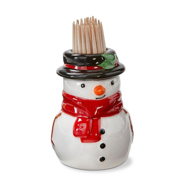 Snowman Toothpick Holder