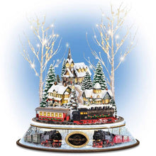 Load image into Gallery viewer, Thomas Kinkade Lit BrockenBah Train &amp; Village
