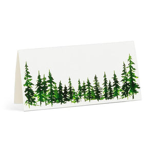 Forest Design Place Cards