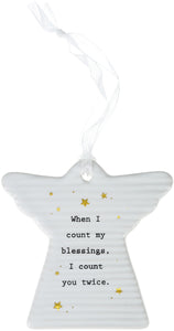 Angel Blessings Ornament