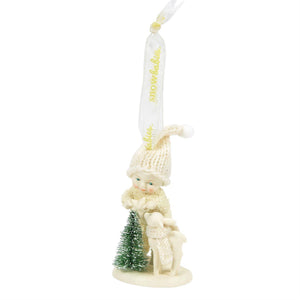 Place a Star On Top Snowbaby Ornament