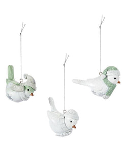 Winter Ready Bird Ornament