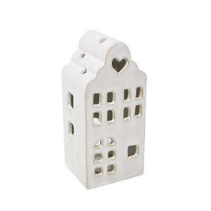 White Ceramic Tlite House