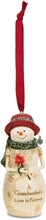 Load image into Gallery viewer, A Grandmother&#39;s Love Birchhearts Snowman Ornament
