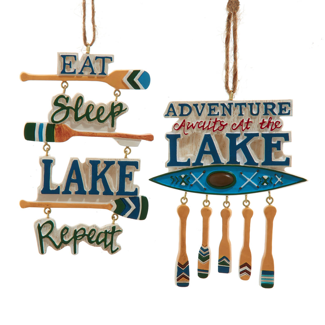 Lake Adventure Ornament