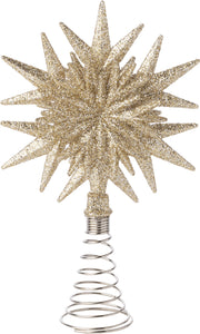 Gold Snowflake Tree Topper