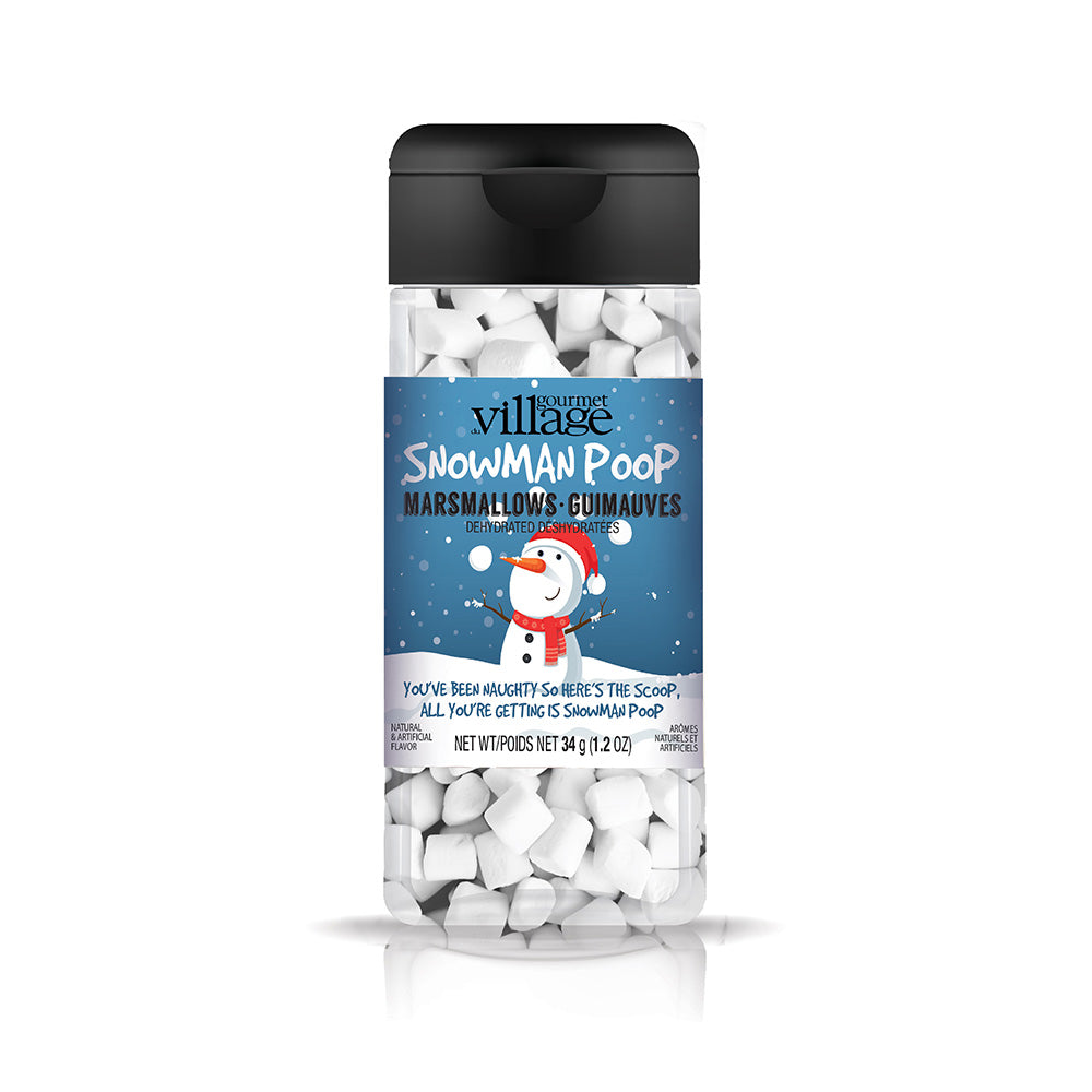 Snowman Poop Mini Marshmallows