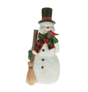 Vintage Happy Snowman