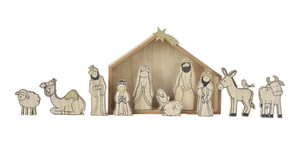 Wooden Nativity