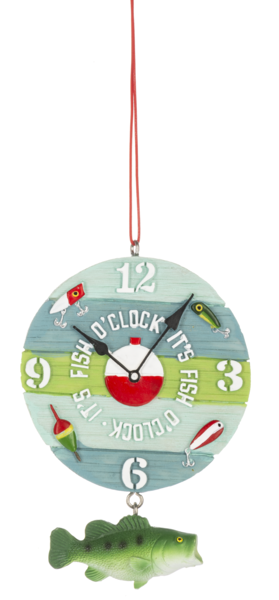 Fish O'Clock Ornament