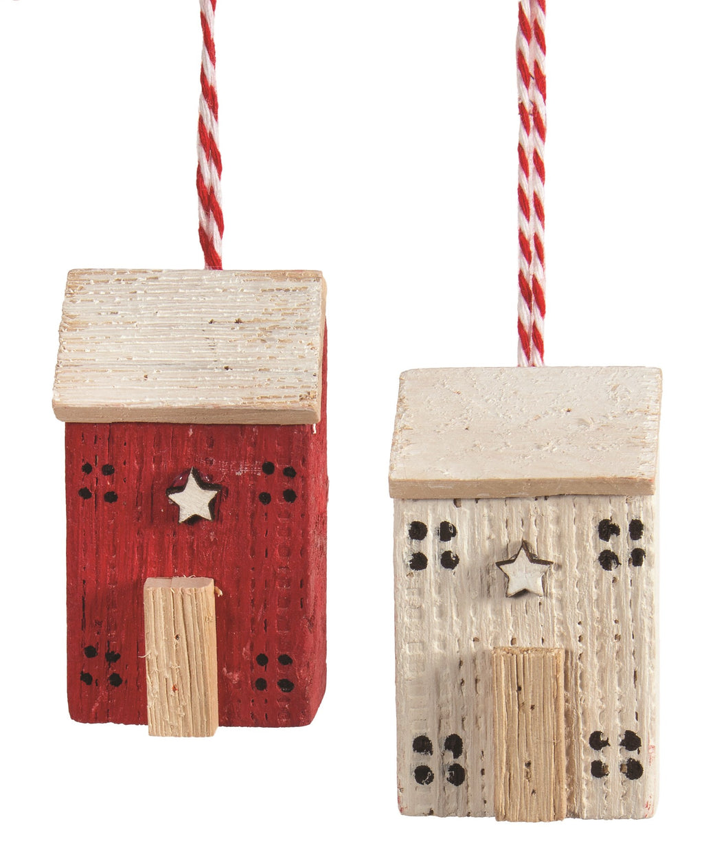 Little Wooden House Ornament