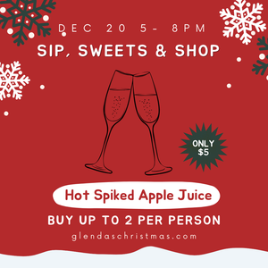 Sip & Shop Drink Tickets (2 per person max)