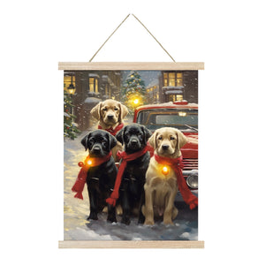 Christmas Dogs Banner