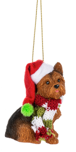 Santa Paws Dog Ornament