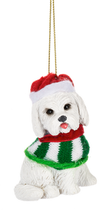 Santa Paws Dog Ornament