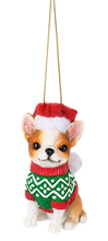 Load image into Gallery viewer, Santa Paws Dog Ornament
