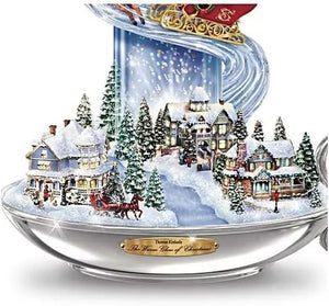 Thomas Kinkade Warm Glow Of Christmas Candle