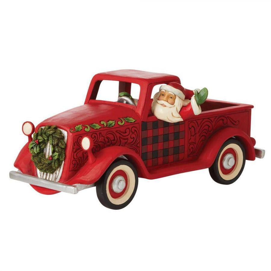 Grinch by Jim Shore Grinch Friends in Truck Figurine