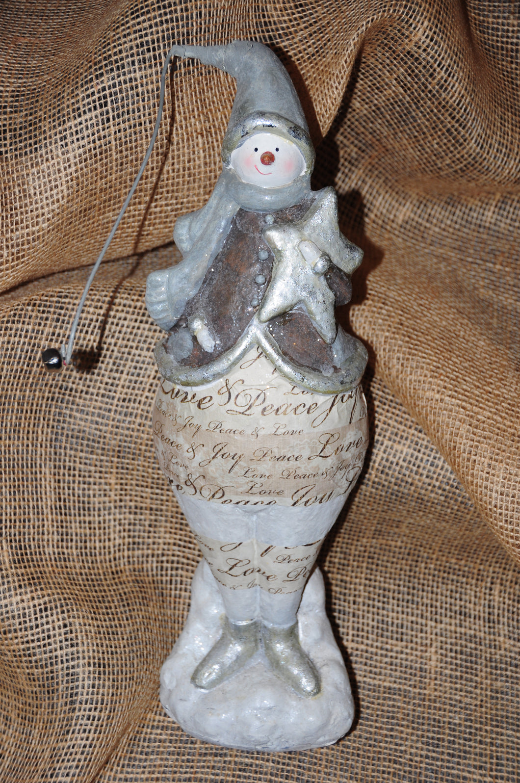 Vintage Standing Snowman