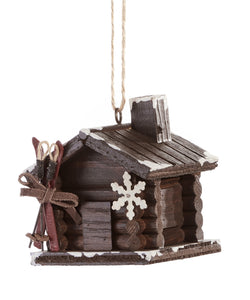 Log Cabin Ornament