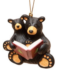 Reading a Story Bearfoot Ornament